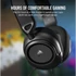 CORSAIR Vezetékes Headset, HS35 SURROUND v2 Gaming, Multiplatform, fekete