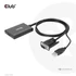Club 3D Átalakító - CAC-1720 (USB-A & VGA to HDMI, M/F, 0.6m, 28AWG, Full HD 1080p)