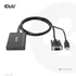 Club 3D Átalakító - CAC-1720 (USB-A & VGA to HDMI, M/F, 0.6m, 28AWG, Full HD 1080p)