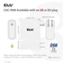 Club 3D Hálózati töltő - CAC-1908EU (100W GAN, USB-IF, egyportos USB-C, PD 3.0 támogatás)