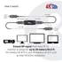 Club 3D Átalakító - CAC-1007 (DisplayPort 1.4, 4K120Hz HBR3, Aktív Ismétlő, F/F, 20m)