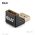 Club 3D Átalakító - CAC-1008 (90° DisplayPort  1.4,  M/F, 4K120Hz, univerzális)
