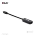 Club 3D Átalakító - CAC-1188 (Mini DisplayPort 1.4 to HDMI 8K60Hz, aktív, HDCP 2.2, 9cm)
