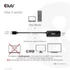 Club 3D Átalakító - CAC-1336 (HDMI+Micro USB to USB-C, 4K120Hz/8K30Hz)