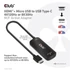 Club 3D Átalakító - CAC-1336 (HDMI+Micro USB to USB-C, 4K120Hz/8K30Hz)