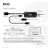 Club 3D Átalakító - CAC-1336 (HDMI+Micro USB to USB-C, 4K120Hz/8K30Hz)