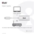 Club 3D Átalakító - CAC-1519 (USB-C (3.2 USB-C Gen 1 to RJ45 1GB Ethernet, aktív)