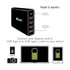Club 3D Átalakító - CAC-1903 (5 port, 111W töltő, 4xUSB-A, 1xUSB-C PD)