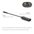 Club 3D Átalakító - CAC-2530 (USB-C to RJ45 Ethernet)