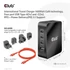 Club 3D Hálózati Töltő - CAC-1917 (140W GaN, 3x USB-C, 1x USB-A, PD3.1, 4 csatlakozó)