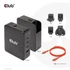 Club 3D Hálózati Töltő - CAC-1917 (140W GaN, 3x USB-C, 1x USB-A, PD3.1, 4 csatlakozó)
