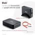 Club 3D Hálózati Töltő - CAC-1918 (240W GaN, 4x USB-C, PD3.1, 4 csatlakozó)