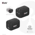 Club 3D Hálózati töltő - CAC-1913EU (65W GAN, Triple port 2xUSB-C 1xUSB-A PD 3.0)