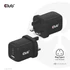 Club 3D Hálózati töltő - CAC-1913EU (65W GAN, Triple port 2xUSB-C 1xUSB-A PD 3.0)