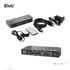 Club 3D KVM Switch - CSV-7210 (Dual DisplayPort, 4K60Hz, HDMI, KVM, IR távirányító)