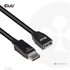 Club 3D Kábel - CAC-1022 (DisplayPort 1.4 HBR3, 8K60Hz, 4K144Hz, 2m, M/F, 32.4Gbps)
