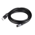 Club 3D Kábel - CAC-1023 (DisplayPort 1.4, 8K60Hz, DSC 1.2, HBR3, HDR, 3m, Bidirectionális, M/F)