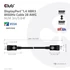 Club 3D Kábel - CAC-1060 (DisplayPort 1.4, 8K, 32.4Gbps, HBR3 8K, 28AWG, M/M, 3m)