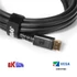 Club 3D Kábel - CAC-1069B (DisplayPort 1.4 HBR3, 8K@60Hz, 4m, 24AWG, fekete, VESA tanúsított, M/M)