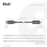 Club 3D Kábel - CAC-1083 (DisplayPort 1.4 to HDMI 2.0, aktív adapter, 4K60Hz, HDR, 2m)