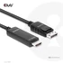 Club 3D Kábel - CAC-1087 (DisplayPort 1.4 to HDMI 8K60Hz HDR10, 3m, M/M)