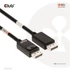 Club 3D Kábel - CAC-1091 (DisplayPort 2.1,  DP80, 4K240Hz, 1.2m, Bidirectional, M/M)