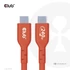 Club 3D Kábel - CAC-1513 (USB2 Type-C Bidirektional, 480Mb/s, PD 240W, USB-IF Certified, 3m)