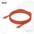 Club 3D Kábel - CAC-1515 (USB2.0 Type-C, 480Mb, 240W PD, 4m, kétirányú, USB-IF Certified)