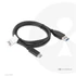 Club 3D Kábel - CAC-1523 (3.1 USB-C Gen 2 to 3.1 USB-A Gen 2, 10Gbps, 60W PD2.0, 1m, Bidirectional, 4K60Hz)