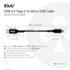 Club 3D Kábel - CAC-1526 (2.0 USB-C Gen 1 to Micro USB, 1m, Bidirectional)