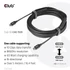 Club 3D Kábel - CAC-1535 (3.2 USB-C Gen 2 to 3.2 USB-C Gen 2, 60W PD, 8K60Hz, Bidirectional, 5m)