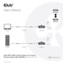 Club 3D Kábel - CAC-1535 (3.2 USB-C Gen 2 to 3.2 USB-C Gen 2, 60W PD, 8K60Hz, Bidirectional, 5m)