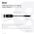 Club 3D Kábel - CAC-1536 (USB-C Gen 2 to USB-A, 10Gbps, 5m)