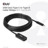 Club 3D Kábel - CAC-1536 (USB-C Gen 2 to USB-A, 10Gbps, 5m)