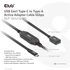 Club 3D Kábel - CAC-1538 (USB-C Gen 1 to USB-A, 5Gbps, 10m)