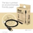 Club 3D Kábel - CAC-1559 (USB-C to DisplayPort 2.1, DP80 Bidirectional, 1m, 8K60Hz)