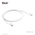 Club 3D Kábel - CAC-1572 (USB4 Type-C, 240W PD, 80Gbps, 8K240Hz, 4K540Hz, Bidirectional, 1,2m, fekete)