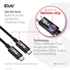 Club 3D Kábel - CAC-1578 (USB4 Type-C Gen 3x2, Bi-directional, 8K60Hz, 40Gbps, 240W PD, EPR, 2m)