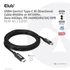 Club 3D Kábel - CAC-1579 (USB4 Type-C Gen 3x2, Bi-directional, 8K60Hz, 40Gbps, 240W PD, EPR, 3m)
