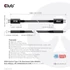 Club 3D Kábel - CAC-1579 (USB4 Type-C Gen 3x2, Bi-directional, 8K60Hz, 40Gbps, 240W PD, EPR, 3m)