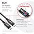Club 3D Kábel - CAC-1579 (USB4 Type-C Gen 3x2, Bi-directional, 8K60Hz, 40Gbps, 240W PD, EPR, 3m)