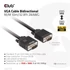 Club 3D Kábel - CAC-1710 (VGA Bidirectional, M/M, 10m, 28AWG, 1080p)