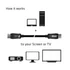 Club 3D Kábel - CAC-2067 (DisplayPort 1.4, HBR3, 8K60Hz, 1m, M/M, VESA minősítés)