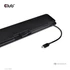 Club 3D Notebook Dokkoló - CSV-1565 (100W, USB-C to 5xUSB-A Gen 1, 2x USB-A 2.0, HDMI, DP,VGA, RJ45, Micro SD, 3,5 Jack)