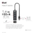Club 3D USB Hub - CSV-1430A (3.2 USB-A to 3xUSB-A, RJ45)