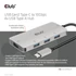 Club 3D USB Hub - CSV-1547 (USB-C Gen 2 to 4xUSB-A 10 Gbps)