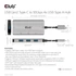 Club 3D USB Hub - CSV-1547 (USB-C Gen 2 to 4xUSB-A 10 Gbps)