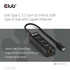 Club 3D USB Hub - CSV-1549 (3.2 USB-C Gen 1 to 3xUSB-A, RJ45,1Gbps)