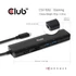 Club 3D USB Hub - CSV-1592 (3.1 USB-C Gen 1 to HDMI, 2xUSB-A BC1.2 charge, USB-C PD charge, SD, Micro SD, RJ45, 4K60Hz)