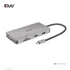 Club 3D USB Hub - CSV-1594 (3.1 USB-C Gen 1 to HDMI, 2xUSB-A Gen 1, USB-C Gen 1, VGA, SD, Micro SD 3.0, RJ45, 3,5 Jack)